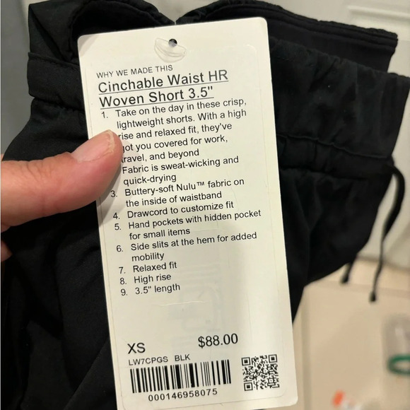 Lululemon Cinchable Waist High-Rise Woven Short - Picture 4 of 5